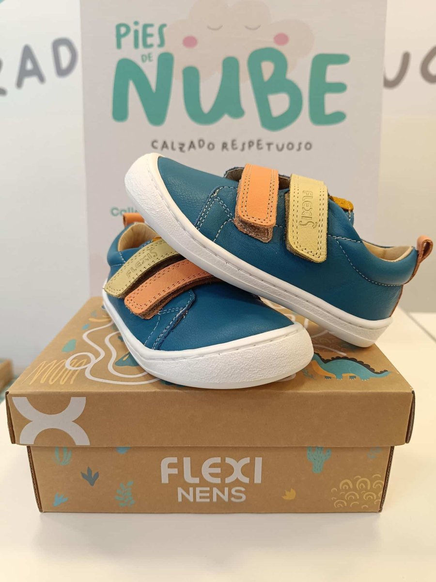 Calzado respetuoso FlexiNens 9001-R Napa Celebes/Orange/Butter - Imagen 4