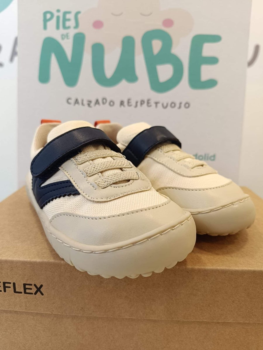 Deportiva Respetuosa Coqueflex Kids Yvory/Cloud/Crudo - Imagen 2