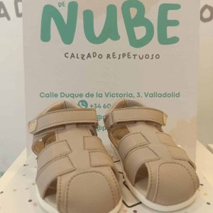 Sandalias Piruflex Piel 393-2 Diamante Marfil