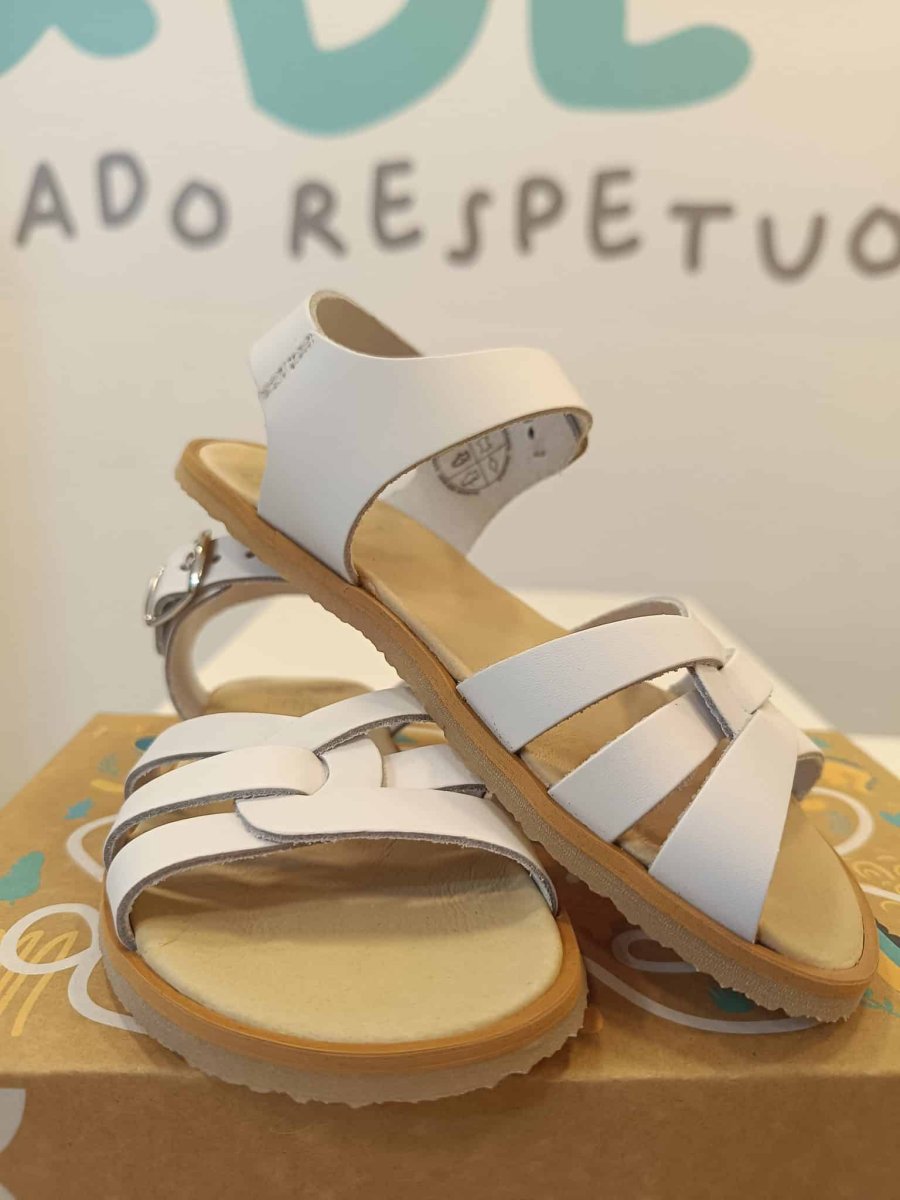 Sandalias FlexiNens 5760 PR Blanco - Imagen 4