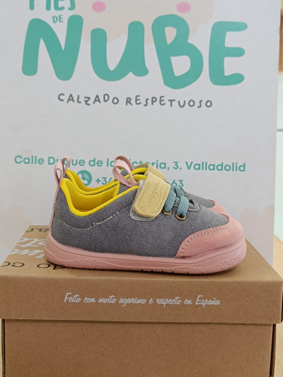 Deportivas lonas zapyFlex Miro/Grafito/Antic