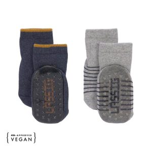 Calcetines Respetuosos Antideslizantes Lassig Azul-Gris