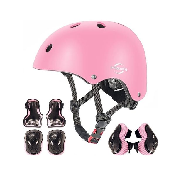 Casco y equipo de protección infantil