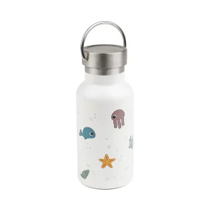 Botella termo metálica Sea Friends Beige Done by Deer