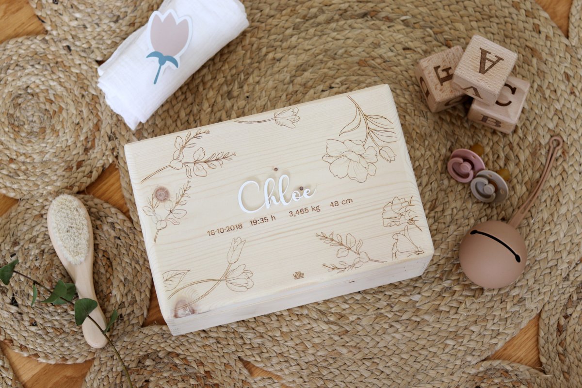 CAJITA NACIMIENTO PERSONALIZADA - Imagen 2