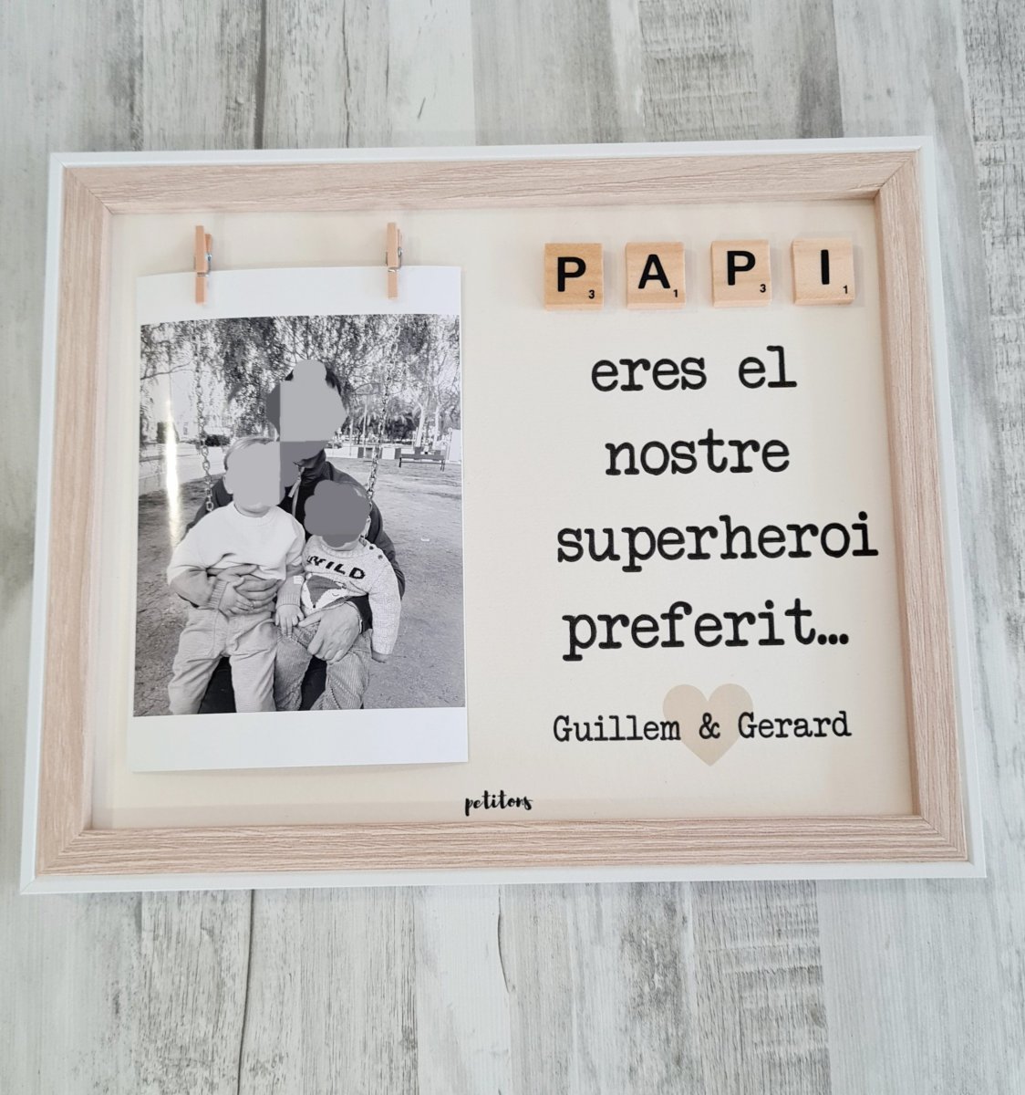 Marco Scrabble Nombre Personalizado - Imagen 7
