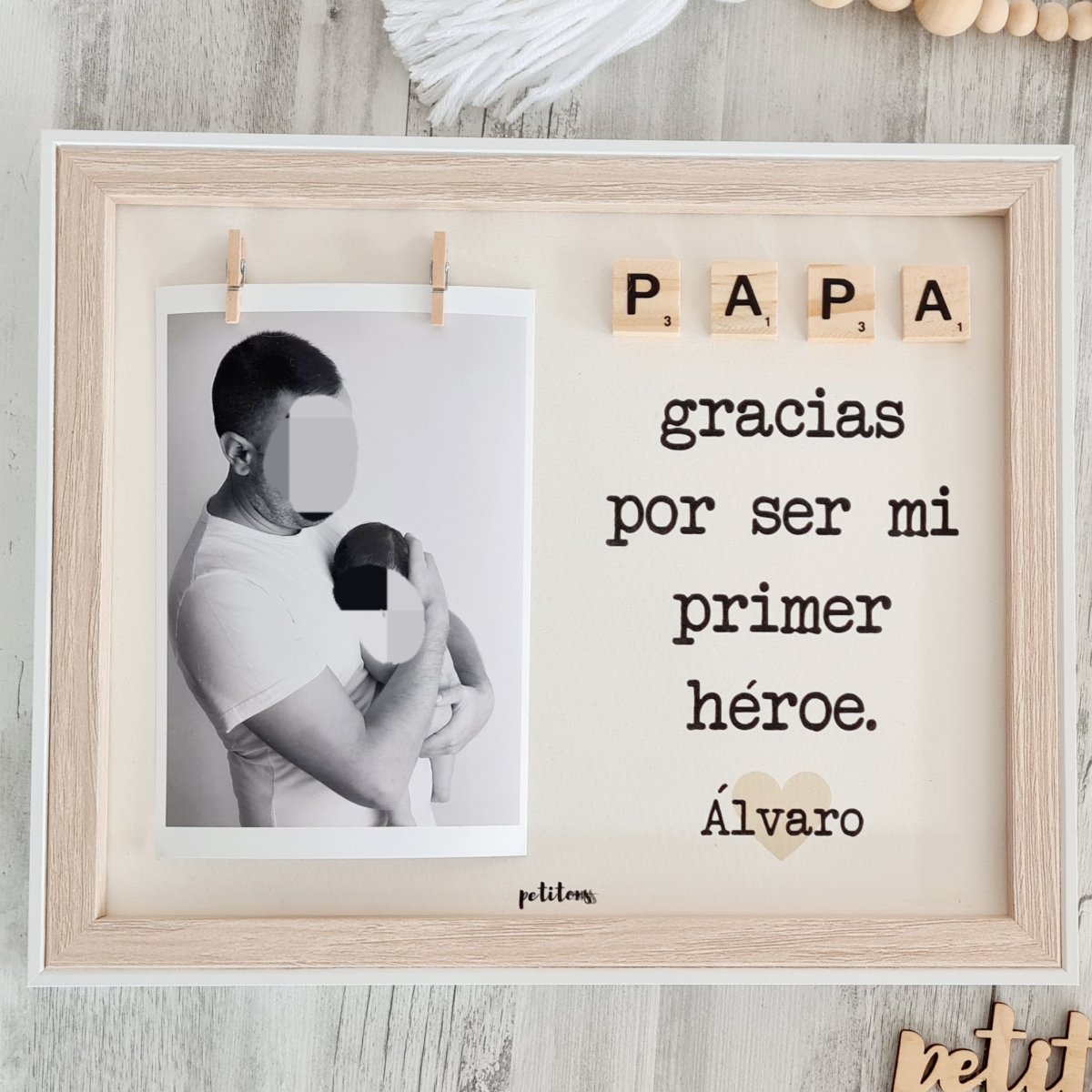 Marco Scrabble Nombre Personalizado - Imagen 8