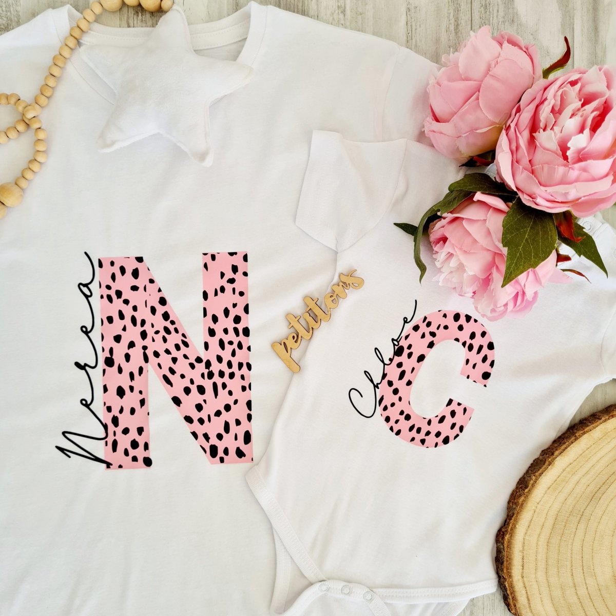 Camiseta inicial animal print - Imagen 6