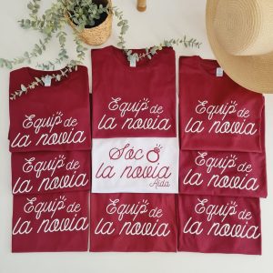 Camisetas despedida romántic