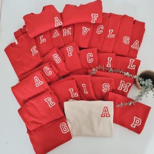 Sudadera Inicial Bordada