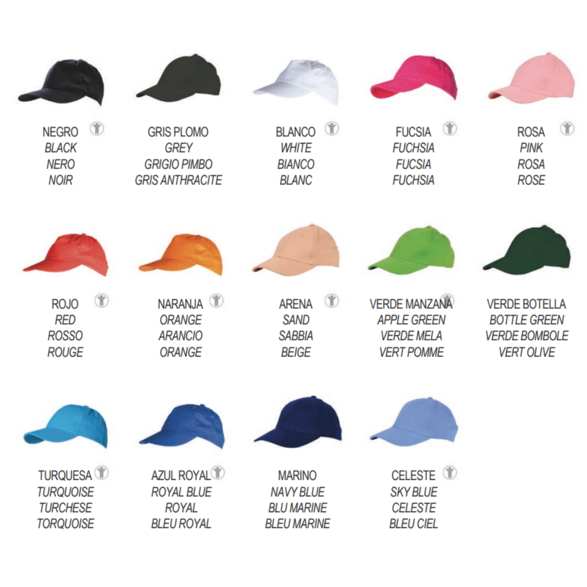 Gorra inicial bordada - Imagen 5