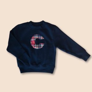 Sudadera personalizada tartán eucalipto