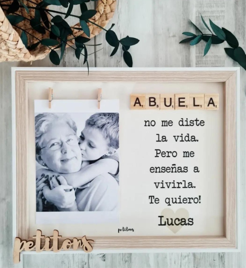 Marco Scrabble Nombre Personalizado - Imagen 3