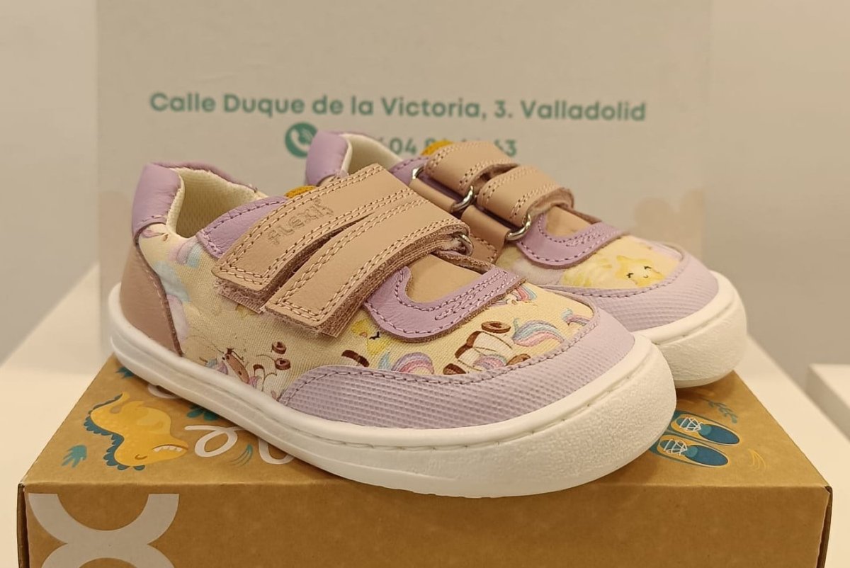 Deportiva FlexiNens 9015-R Unicornio Lila Skin - Imagen 2