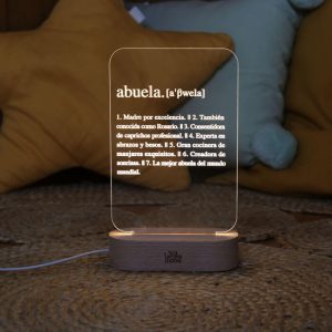 LÁMPARA ABUELA PERSONALIZADA