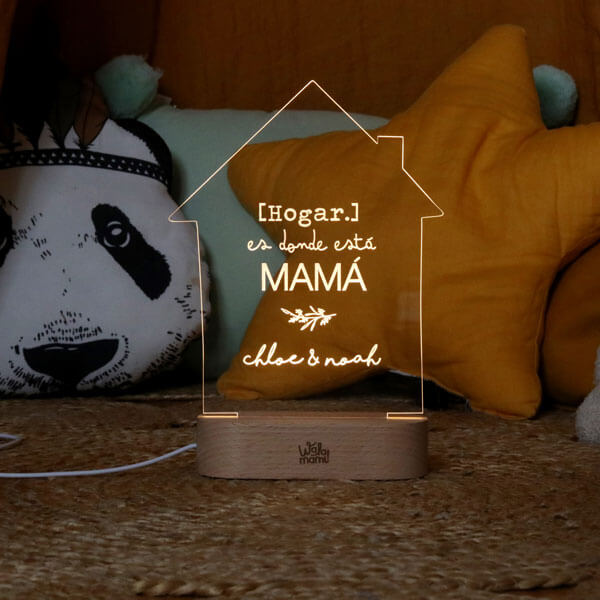 LÁMPARA CASITA MAMÁ