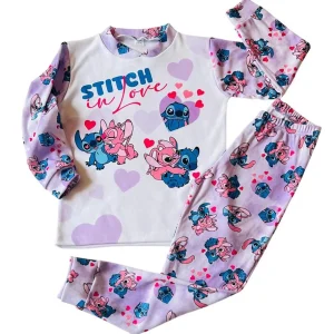 Pijama Stitch Lila