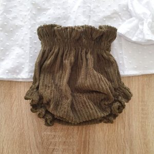 Culotte pana olivo