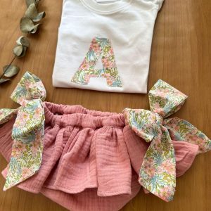 Conjunto inicial Liberty pastel
