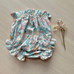 Culotte flores menta