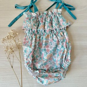 Ranita tirantes flores menta