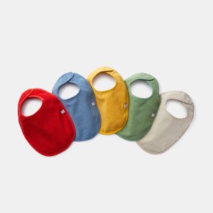 Pack 5 baberos rizo multicolor – bbest