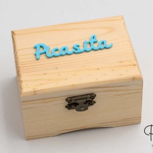 Caja de Madera Personalizada con Nombre