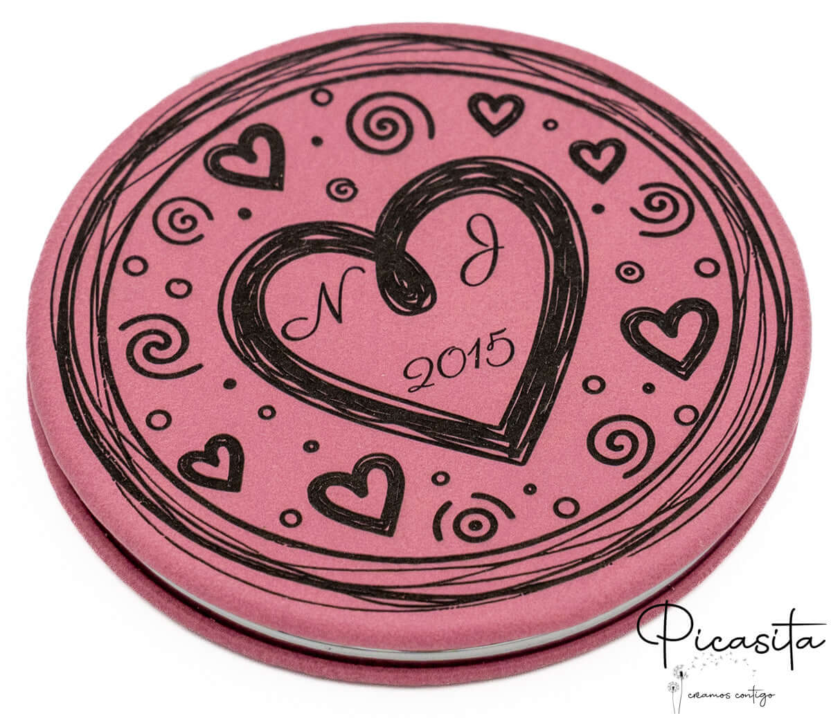 Espejos Personalizados Acero y Cuero PU - Imagen 3