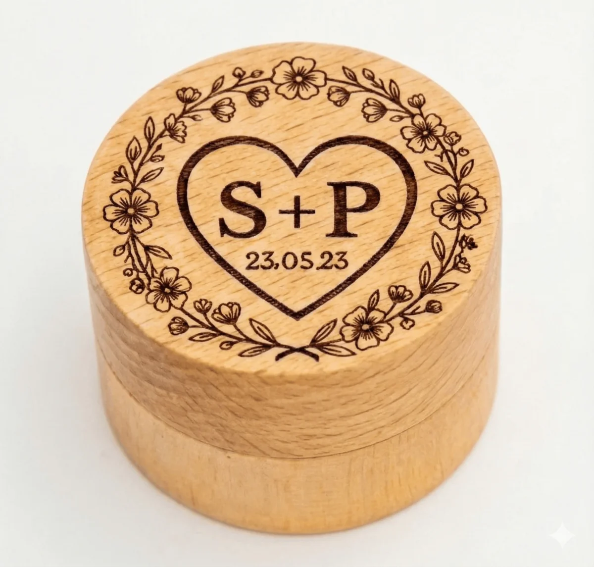 Caja para Anillos de Boda y Compromiso - Imagen 3