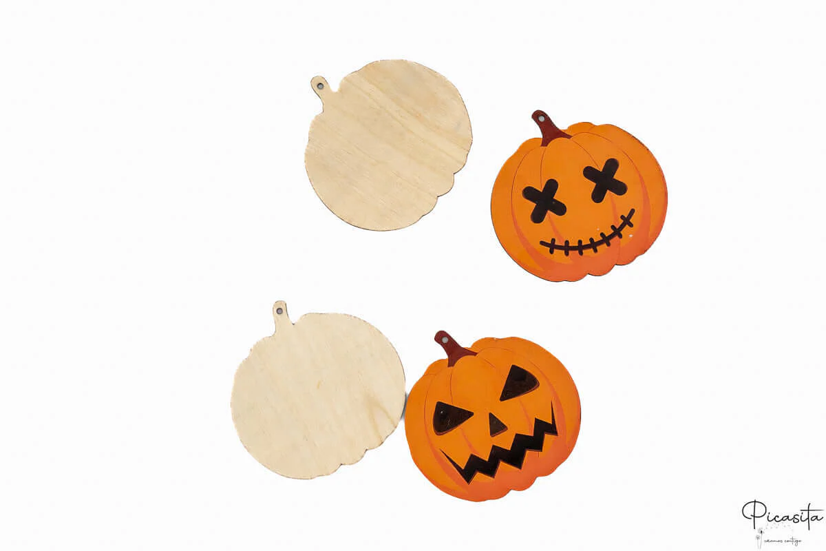 Guirnalda de Calabazas de Halloween - Imagen 4