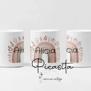 Tazas Personalizadas con Nombre de Bebé