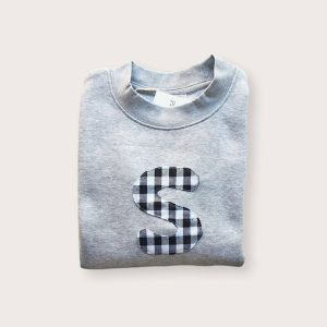 Sudadera personalizada vichy adulto