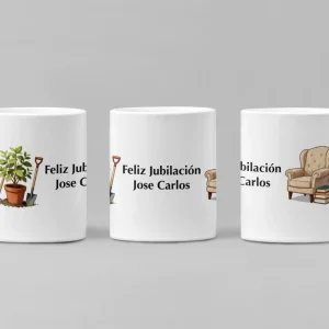 Taza Personalizada Regalo de Jubilacion