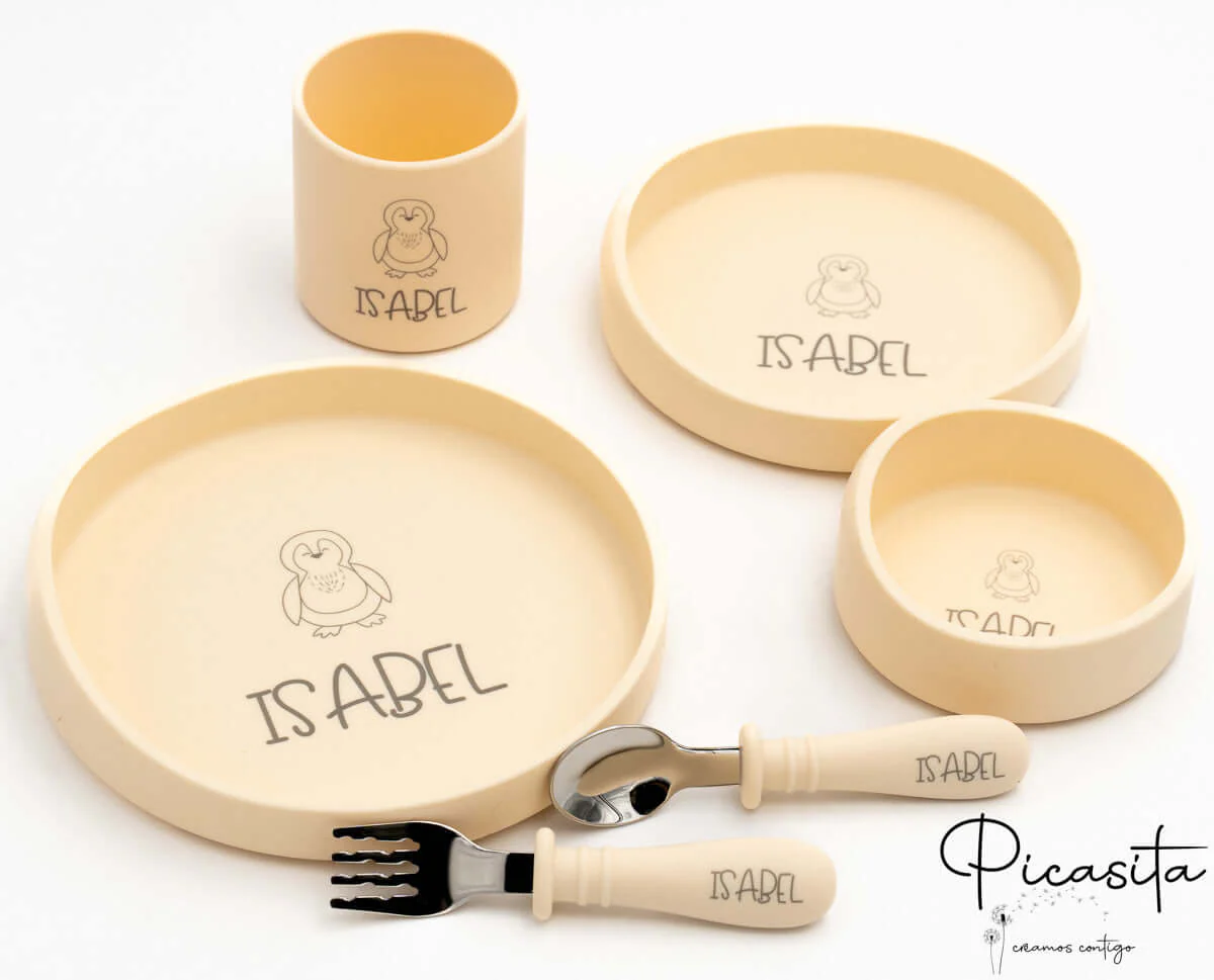 Vajilla Infantil Personalizada 6 Piezas - Imagen 5