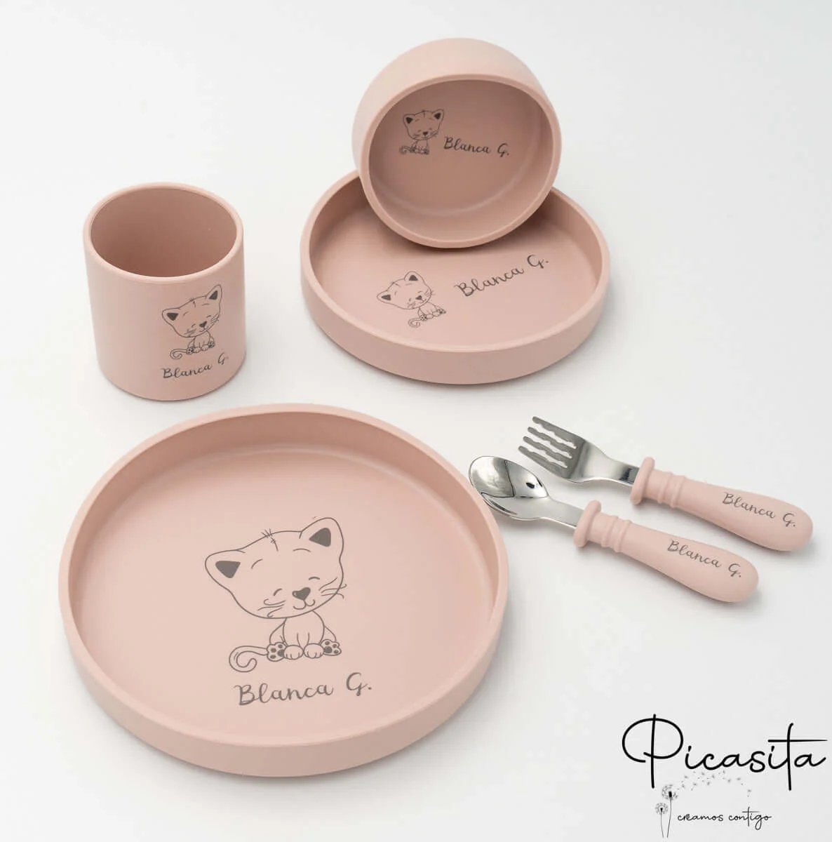 Vajilla Infantil Personalizada 6 Piezas - Imagen 3