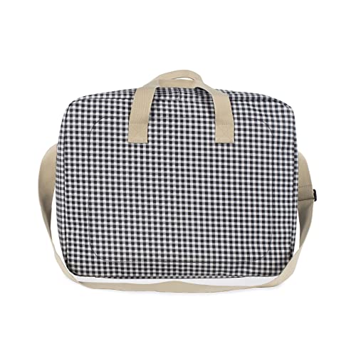 Maleta de Bebé I Love Vichy Negro – Walking Mum - Imagen 5