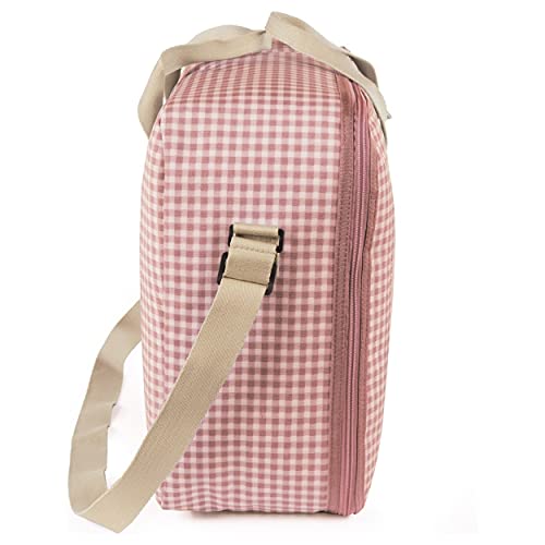 Maleta de Bebé I Love Vichy Rosa – Walking Mum - Imagen 3