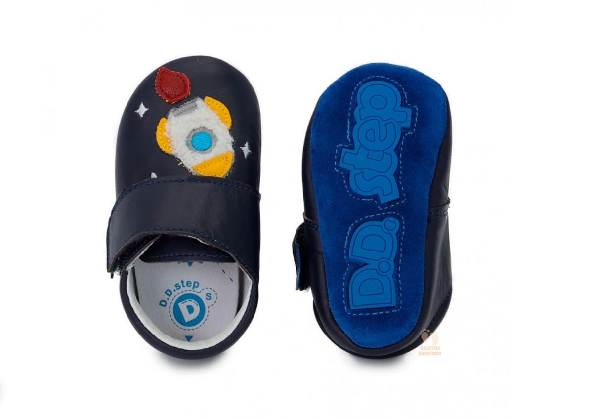 D.D.Step Zapatillas Suela Blanda Royal Blue K1596-396 - Imagen 3